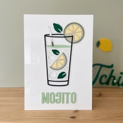 Affiche cocktail Mojito