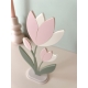 Tulipes décoratives sur pied, idée cadeau fête des mamans