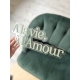 Enseigne style néon à la vie à l'amour mat sauge