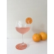 Décoration de verre orange, collection Spritz Happy hour