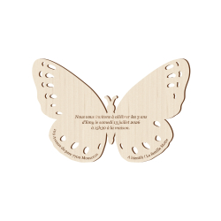 Anniversaire thème papillon, invitation anniversaire à personnaliser