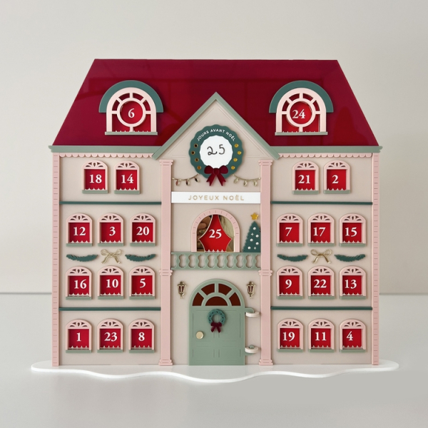 Calendrier de l'Avent Noël en kit, calendrier de l'Avent made in France