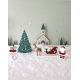 Décoration de Noël féérique et originale, village de Noël miniature
