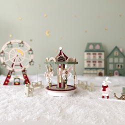 Décor de Noël féérique et made in france, décoration colorée