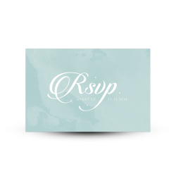 Invitation mariage personnalisée thème hiver et neige