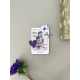 Magnet aimanté à personnaliser fête des grand-mères, collection fleur anémone