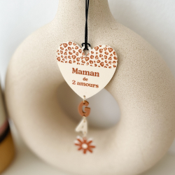 Bijou de voiture à personnaliser, cadeau original maman