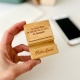Support de téléphone tablette personnalisé, cadeau utile et original maitre