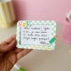 Magnet original à personnaliser avec mot, cadeau maitresse ou maitre 