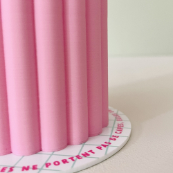 Cadeau personnalisé maitresse, pot à crayons coloré