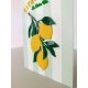 Décoration murale originale, affiche en plexiglas citrons