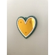 Coeur mystique coloré, décoration murale en PMMA