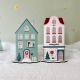 Bâtiments en bois pour village de Noël