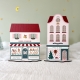 Bâtiments en bois pour village de Noël