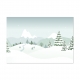 Décor de Noël le paysage d'hiver, modèle 2