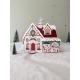 Mini monde de Noel en bois, l'atelier du Père Noel