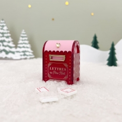 La boîte aux lettres de Noël, accessoire Mini monde de Noël