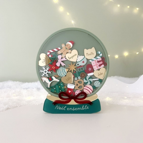 Décoration de Noël à poser Florilège de Noël