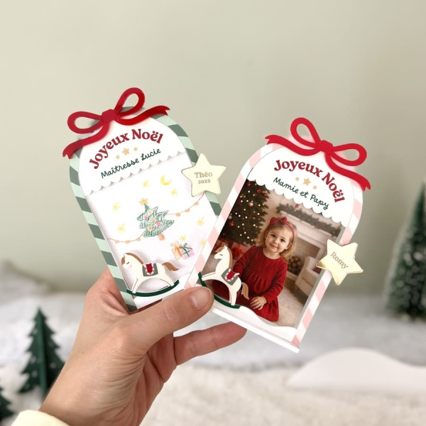 Cadeau personnalisé nounou maitresse, cadeau Noël original