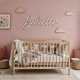Enseigne prénom en bois à personnaliser, décoration chambre d'enfant