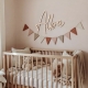Enseigne prénom en bois à personnaliser, décoration chambre d'enfant