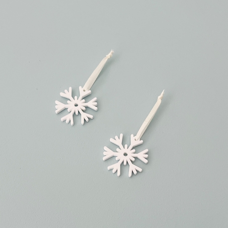 Suspension flocon hiver Arbre à décorer par saison