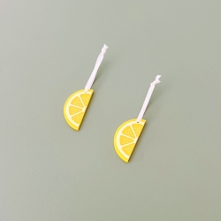 Suspension quartier de citron été, Arbre à décorer saisons