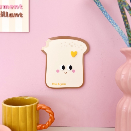 Décoration murale Brioche, Décoration cuisine originale