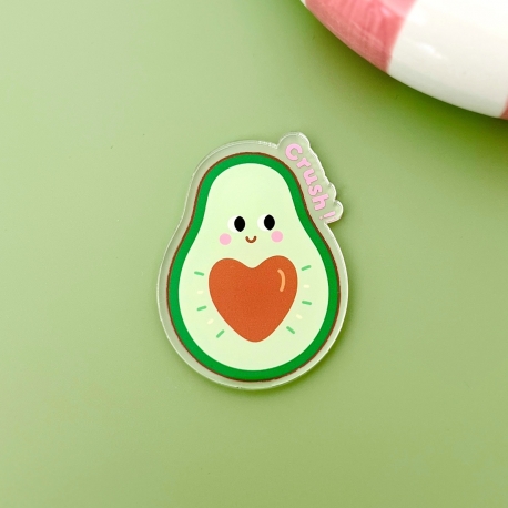 Magnet avocat crush aimant frigo cuisine
