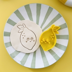 Emporte-pièce citron biscuit sablé