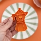 Emporte-pièce biscuit cafetière italienne