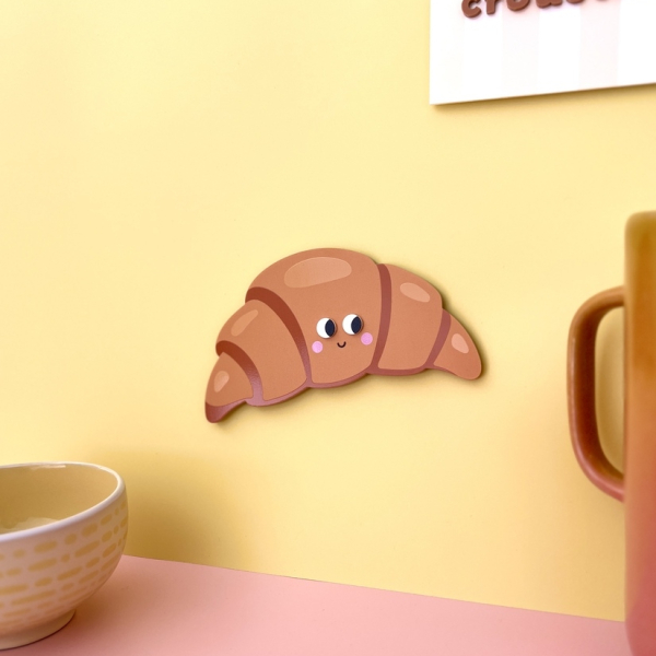 Objet décoratif croissant pour cuisine esprit petit déjeuner