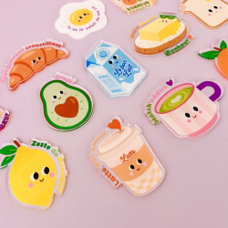 Magnets gourmands, collection Club P'tit dèj
