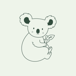 Produits personnalisés Koala anniversaire ou baptême - Print Your Love